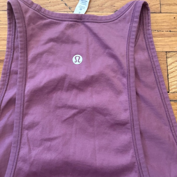 Lululemon Dusty Mauve Tank Top Size 6 - Picture 6 of 6